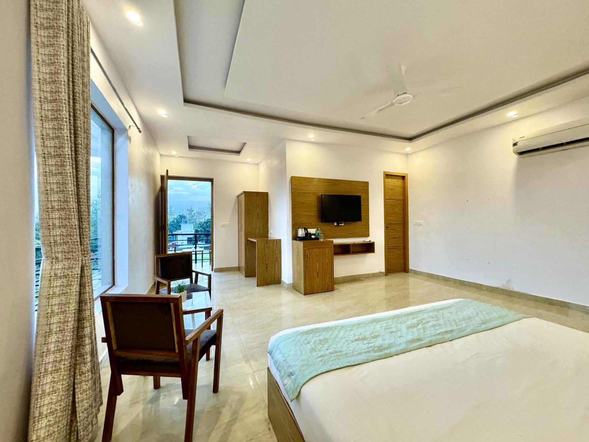 The White Oak Corbett Spa & Resort Rāmnagar Exterior foto