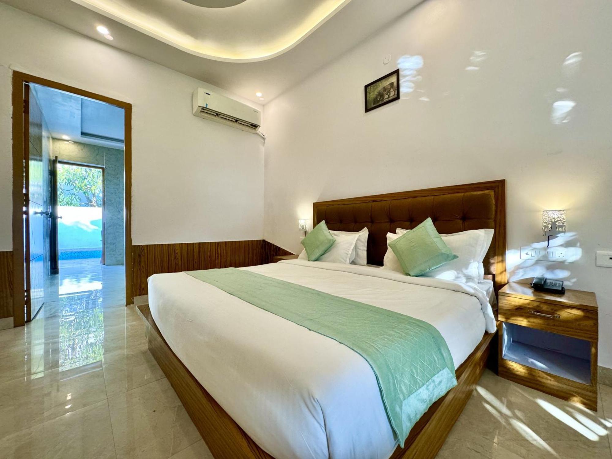 The White Oak Corbett Spa & Resort Rāmnagar Exterior foto