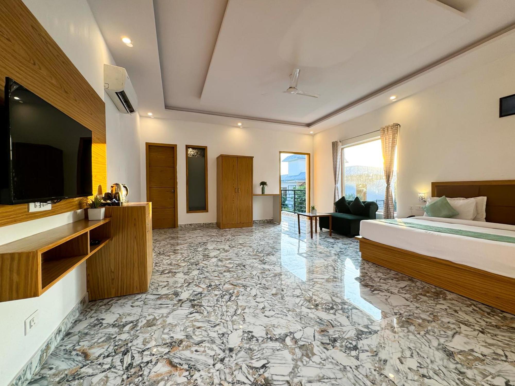The White Oak Corbett Spa & Resort Rāmnagar Exterior foto