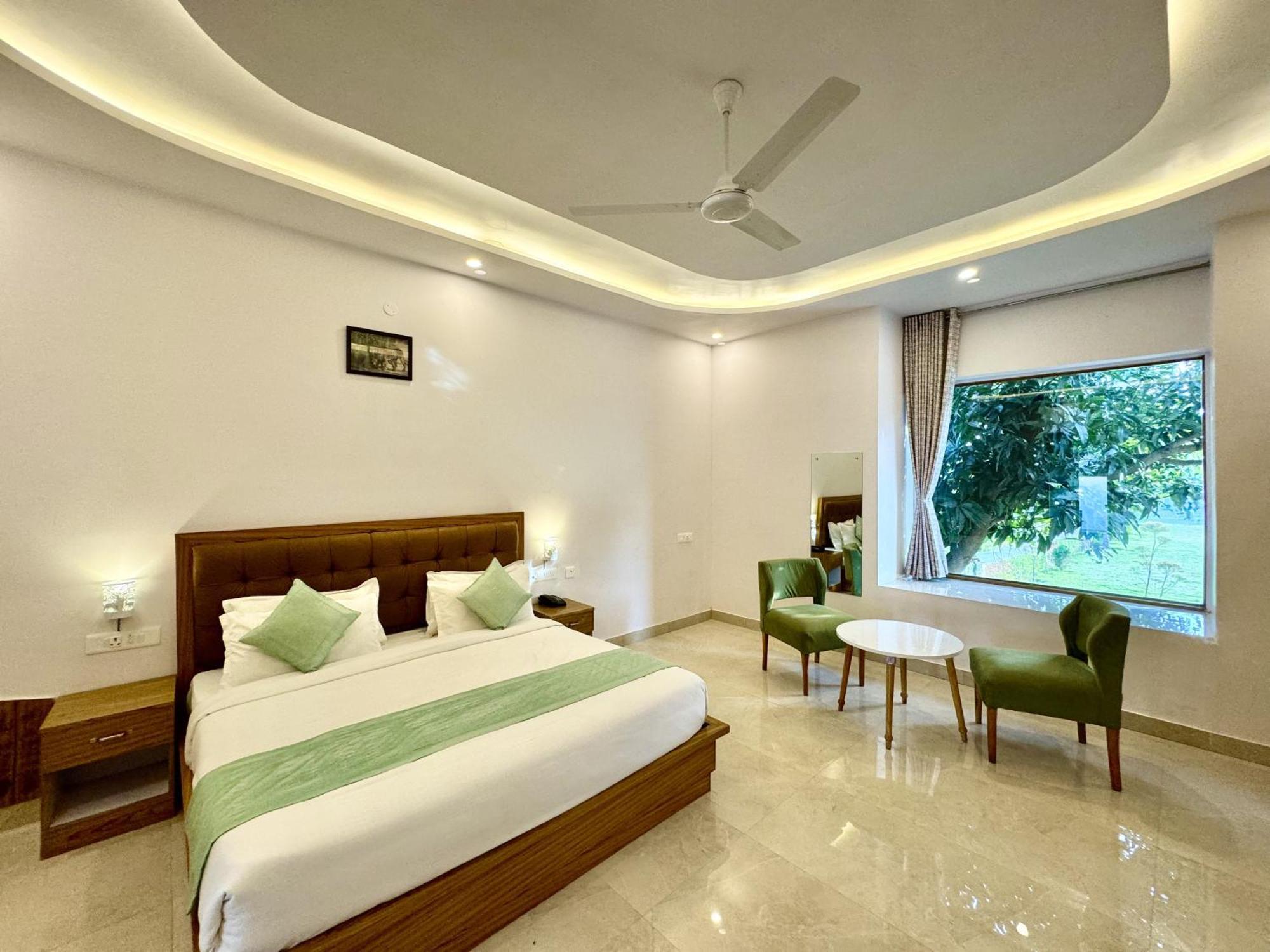 The White Oak Corbett Spa & Resort Rāmnagar Exterior foto